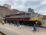 CP rail SD90Mac at St Paul depot days 2022 - heritage scheme